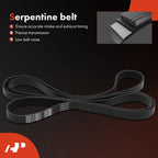3X Serpentine Belt Drive Component Kit for Chevrolet G10 (1992–1995)