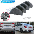 Carbon Fiber Rear Bumper Diffuser Spoiler for Honda Civic Accord (2020–2025)