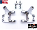 Chrome Suicide Batwing Mirrors Replacement 2-1/4 Inch for Jeep Wrangler (2007–2018)