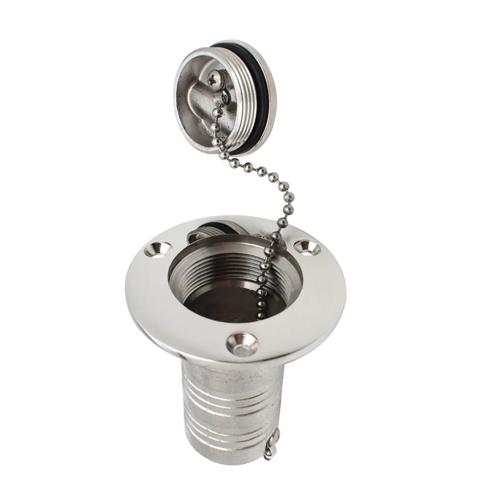 Oil Tank Cover 1-1/2 OD 316 SS with Mounting Bracket for Universal