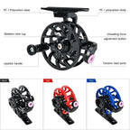 Fly Wheel for Trout Pike Ice Fishing Reel