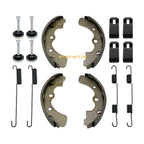 Front Brake Shoes with Springs & Pins Kit for Kawasaki Mule 3000-4010