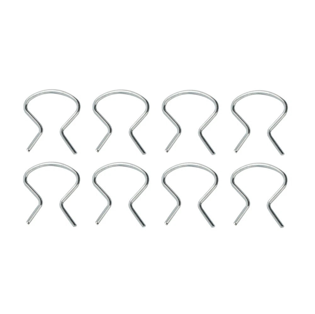 8PCS Door Handle Window-Crank Retainer Horseshoe Clip Set for Chevrolet Pontiac