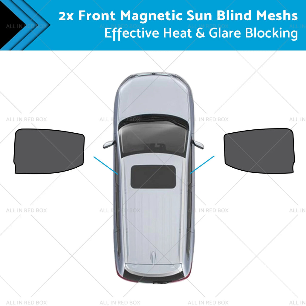 Magnetic Sun Blind Mesh for LDV T60 Ute (2017–2024) UVA & UVB Protection