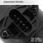Mass Air Flow Sensor Assembly for Volkswagen Beetle Golf (1998–2004) No. 038906461C