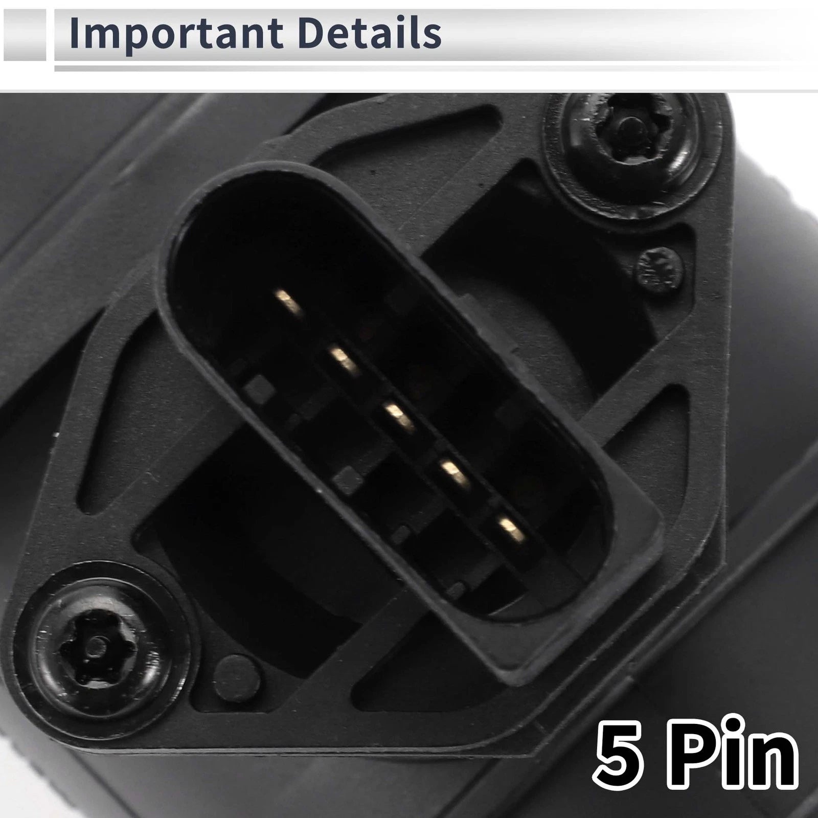 Mass Air Flow Sensor Assembly for Volkswagen Beetle Golf (1998–2004) No. 038906461C