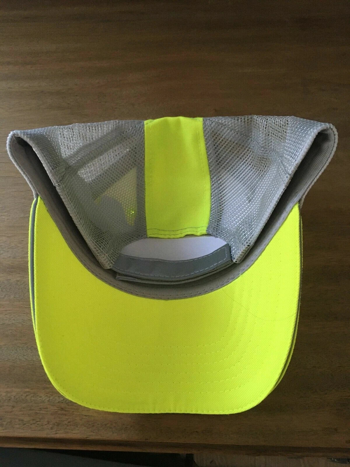 Hi-Vis Safety Yellow Electric Ave Mesh Cap for Caterpillar Equipment