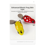 Set of 5 Soft Frog Casting Lures with Double Hooks for Bass Angling