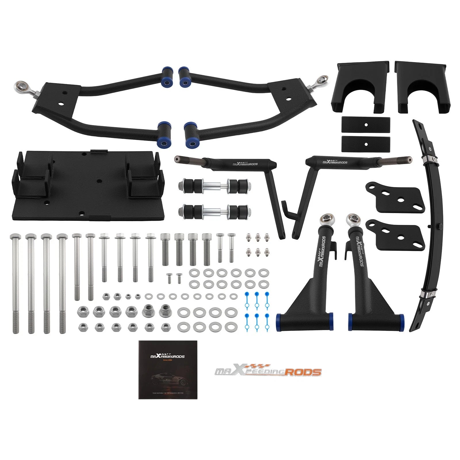6" Lift Bracket Kit for Club Car DS Golf Cart (1982–2003) Steel