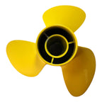 3X 14 3/4 x 16 RH Yellow SS Propeller for Evinrude Johnson (763912)