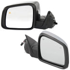 Set of 2 Heated Chrome Mirrors for Jeep Grand Cherokee (2011–2021)