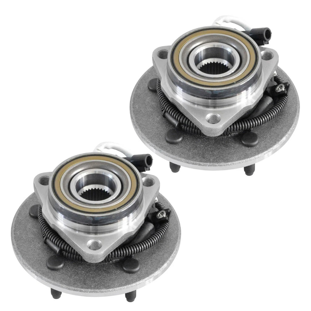 2X Front Wheel Bearing Hub for Ford F-150 4-Wheel ABS (1997–2000) 515010