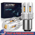 2X Amber LED Turn Signal Light Bulbs for BAY15D (1016, 1157)