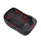 Red Passenger Seat for Suzuki Boulevard C50, Intruder Volusia 800 (2001-2013)