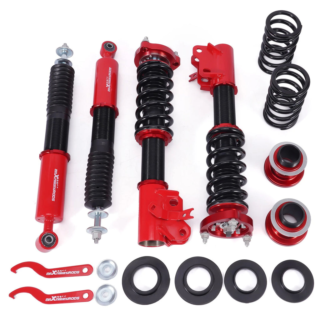 Set of 4 Adjustable Coilovers Shocks Struts for Honda Civic Acura CSX (2006–2011)