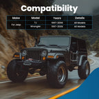 2pc Front Sway Bar Stabilizer Links for Jeep Wrangler TJ (1997-2006)