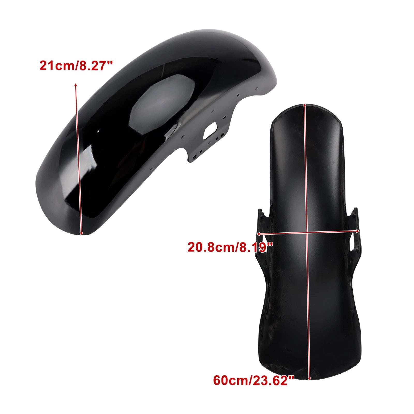 19" Steel Front Fender for Harley Touring Electra Road Street Glide (2014–2023)