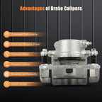 Front Pair Brake Calipers with Bracket for Geo Tracker (1996-1997)