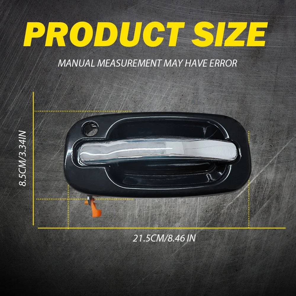 2X Front Exterior Door Handle for Silverado GMC Sierra 1500 2500 3500 (1999–2006)