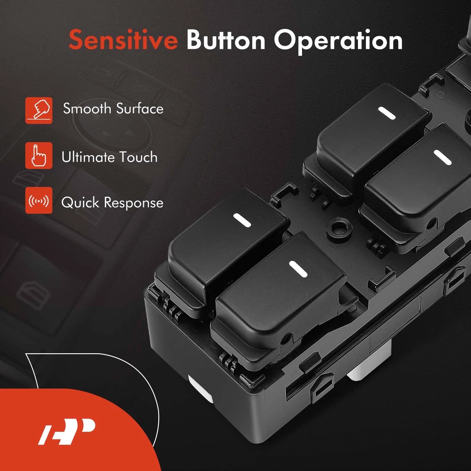 Front Left Power Window Switch for Kia Forte (2010-2013)