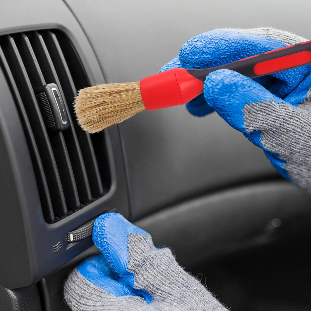 Set of 4 Auto Detailing Brushes for Efficient Car Cleaning