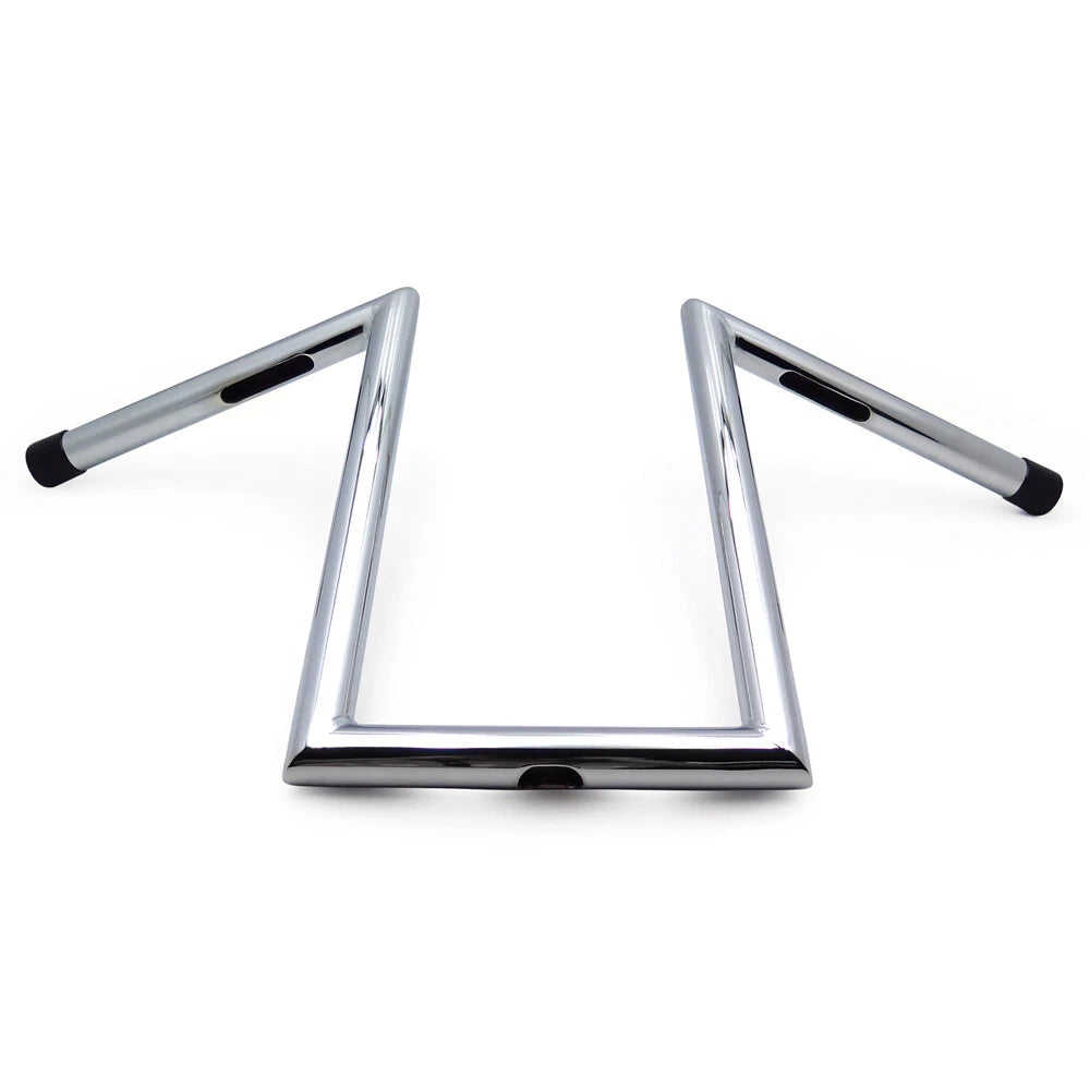 10" Rise 4" Pullback Ape-Hanger Z-Bars for Harley XL Sportster Dyna
