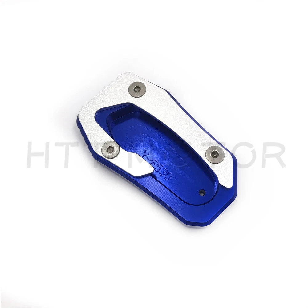 Kickstand Side Stand Extension Plate for Yamaha TMAX 530 SX/DX (2017–2018) - Blue