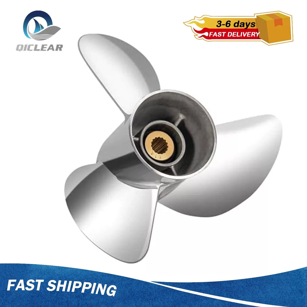 15.5 x 17 Stainless Steel Boat Propeller for Yamaha 150-250HP (RH)
