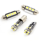 12pcs Canbus White LED Interior Lights for Audi A3 S3 (8P) (2006–2011)