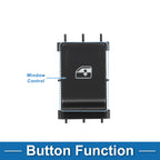 Passenger Side Power Window Switch for Volkswagen Golf (2015–2020) 5GG959855