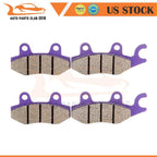F+R Brake Pads for Kawasaki Ninja 250R EX250 (2008–2011), KYMCO Quannon 150 (2010–2011)