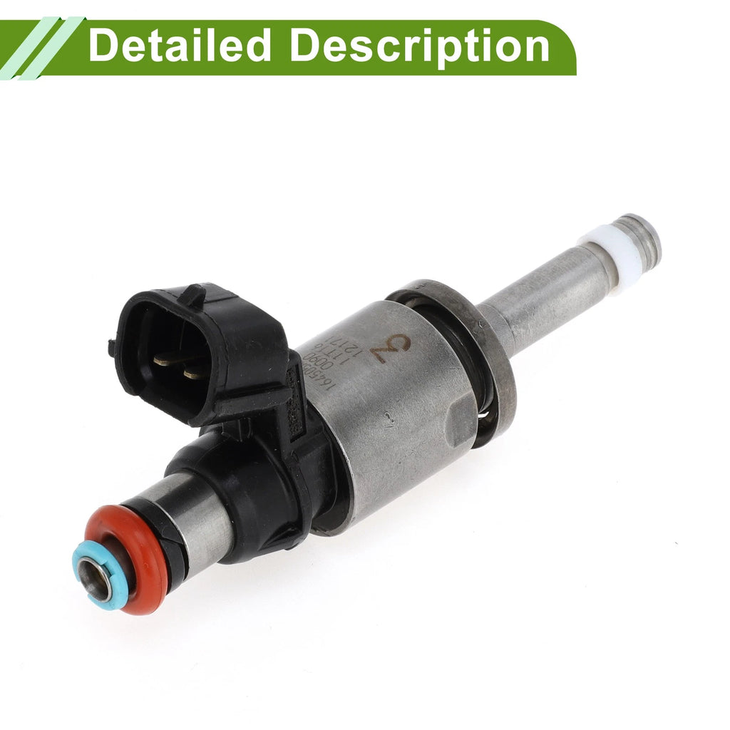 Fuel Injector No. 16450-5A2-A01 for Honda Accord 2.4L (2013–2017) 1 Pc Black