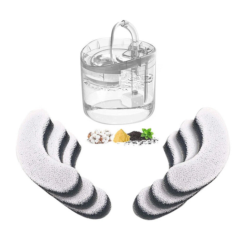 Activated Carbon Filter Set for WF050 WF060 Cat Water Fountain