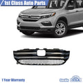 Front Upper Bumper Grille with Chrome Trim for Honda Pilot (2016–2018)