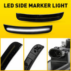 Set of 2 White LED Side Marker Light Lamps for Chrysler 300 (2015–2023)