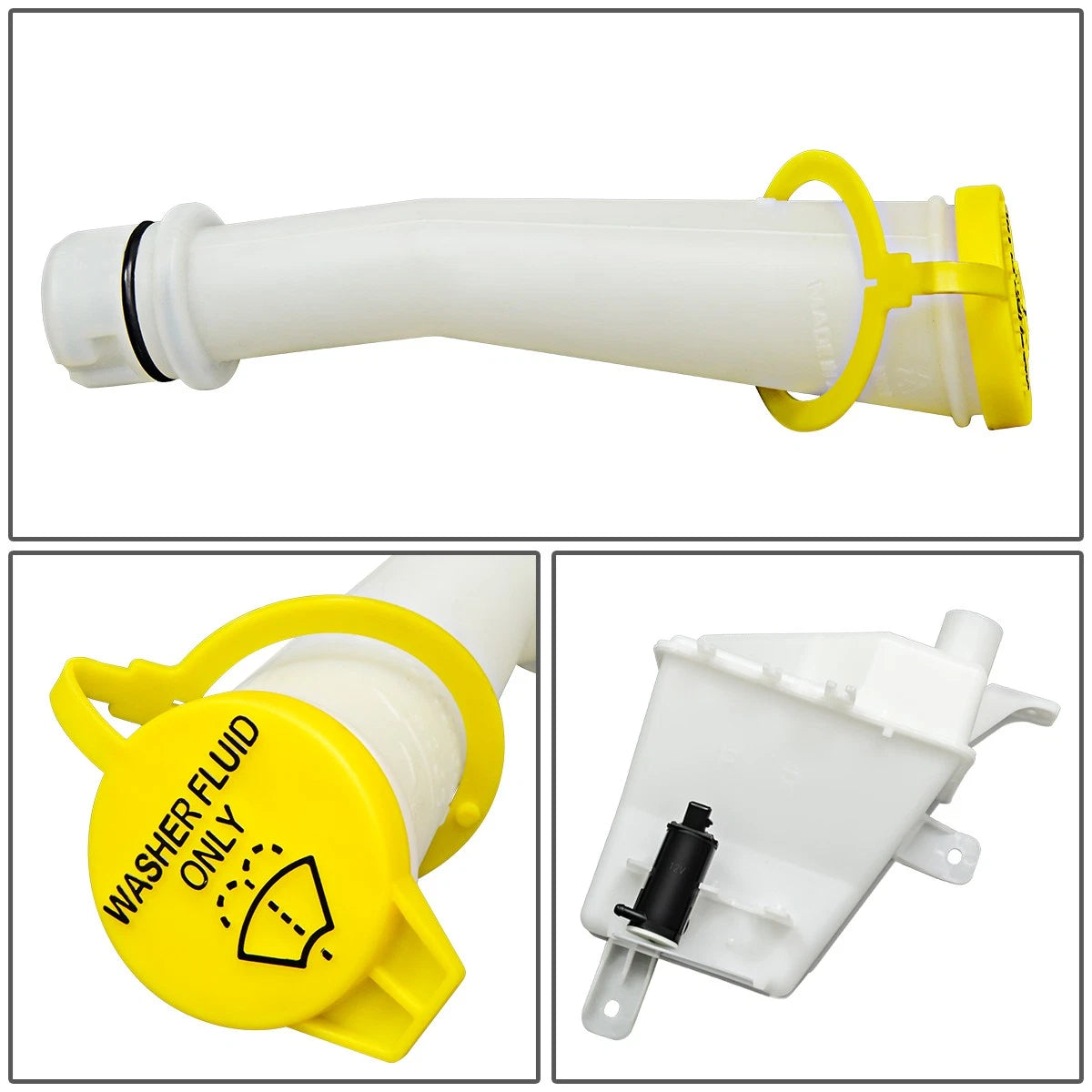 Windshield Washer Fluid Reservoir Tank for Chevy Aveo Pontiac Wave (2004–2008)