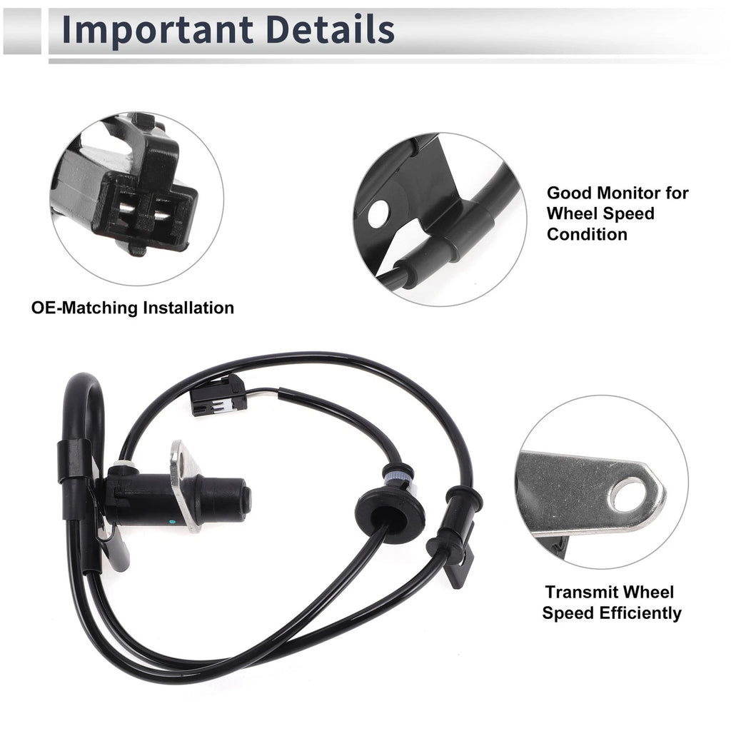 ABS Wheel Speed Sensor No. 8954648020 for Toyota Highlander (2001–2003)
