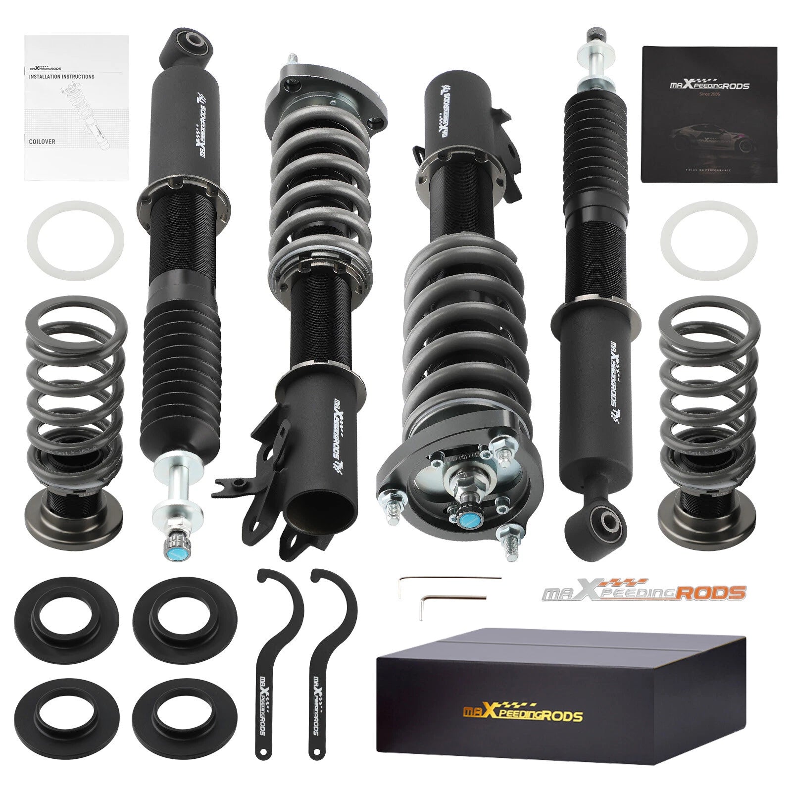 Coilover 24 Way Shocks Lowering Kit for Honda Civic (2006–2011)