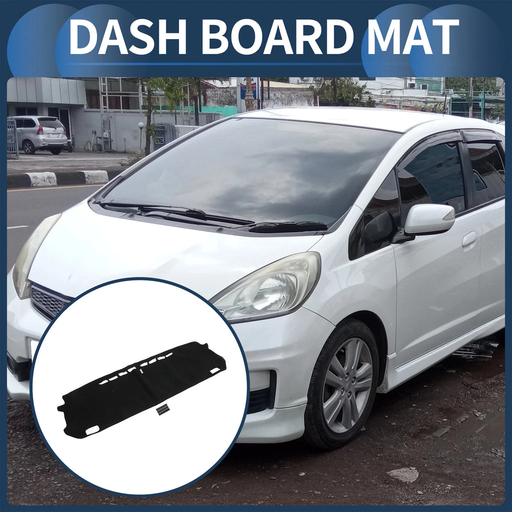 Dashboard Dash Cover Mat for Honda Fit (2020–2024) Black Set of 1