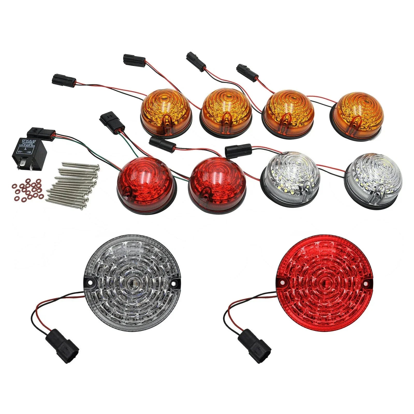 Led Light Lamp Upgrade for Land Rover Defender (1983–1990)