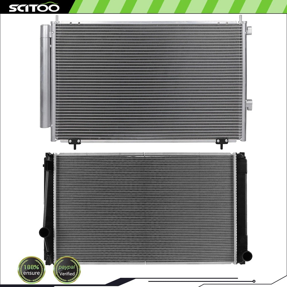 Radiator and A/C Condenser Kit for Toyota RAV4 (2013–2018) 2.5L