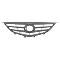 Replacement Black Ready to Paint Plastic Front Grille w/o Emblem