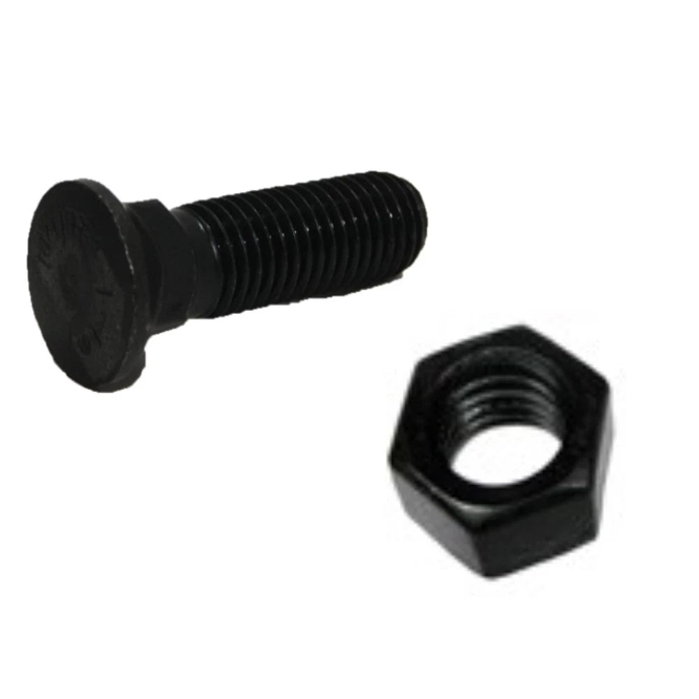 Plow Bolt & Nut Set for Blades Cutting Edges 5/8-11x2 1/4 Grade 8 PM06705