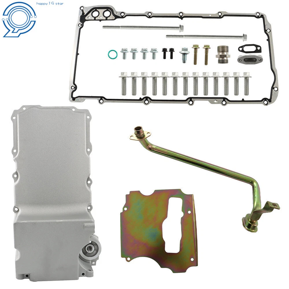 Aluminum Oil Pan for Chevy LS1 LS2 LS3 LS6 (2001-2023)