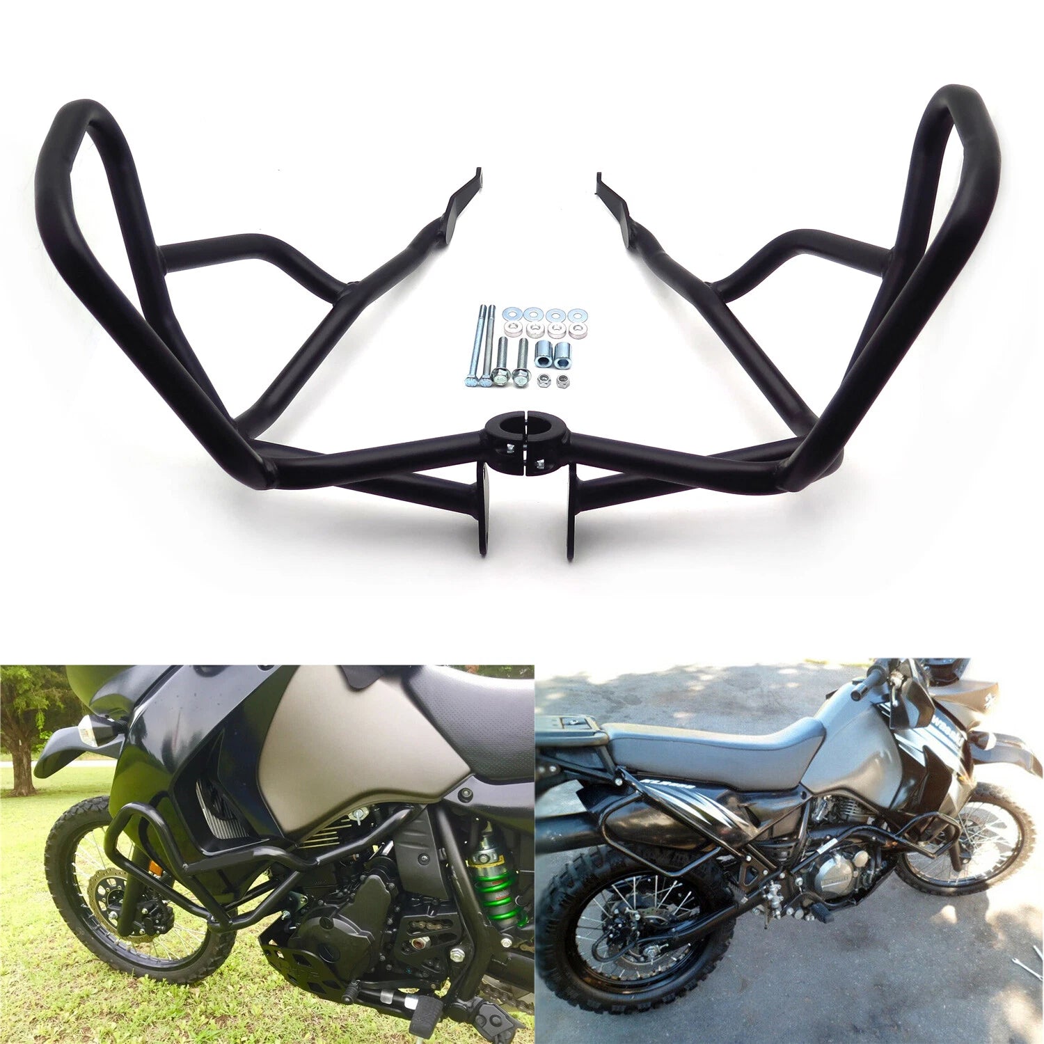 Crash Bars Engine Guards for Kawasaki KLR650 (2008–2018) KLR 650 Guard