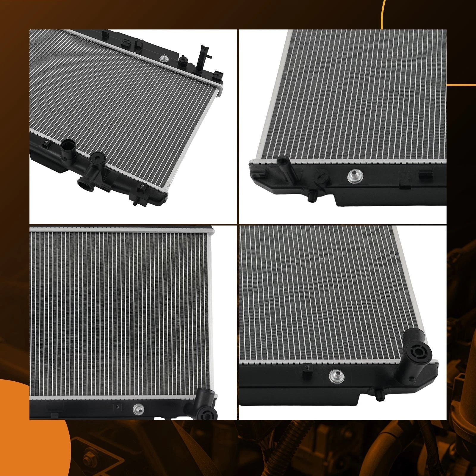 Coolant Radiator Assembly for Toyota RAV4 (2001–2005)
