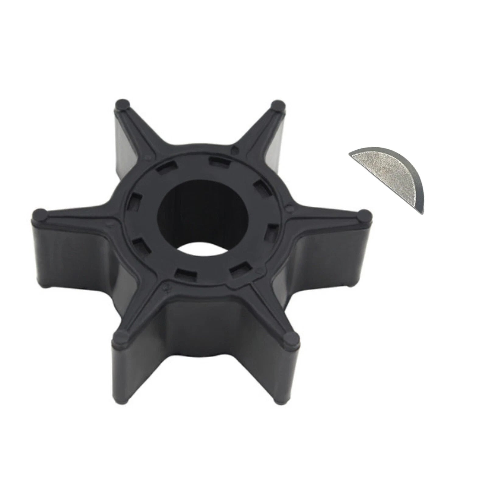 Water Pump Impeller w Key for Yamaha Marine (18-3065, 9-45613)