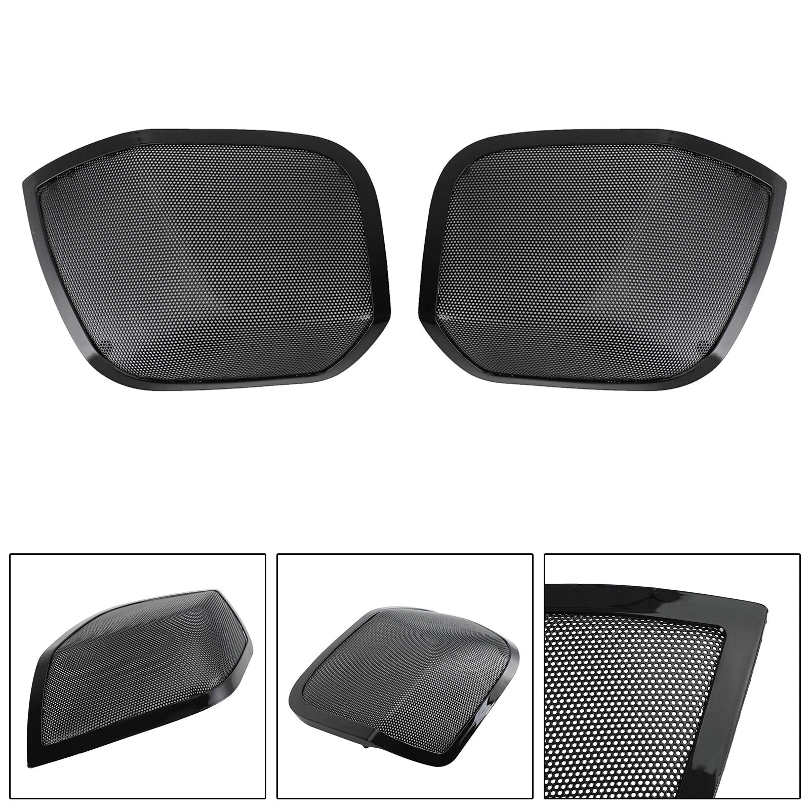 5" x 7" Saddlebag Lid Speaker Grill for Road King Touring Glide (2014–2022)