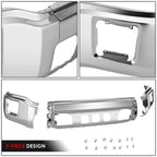 Chrome Front Bumper Face Bar for GMC Sierra 1500 (2014–2015)