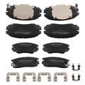 8pcs Ceramic Brake Pads Set for Chevy Equinox GMC Terrain (2010–2017)